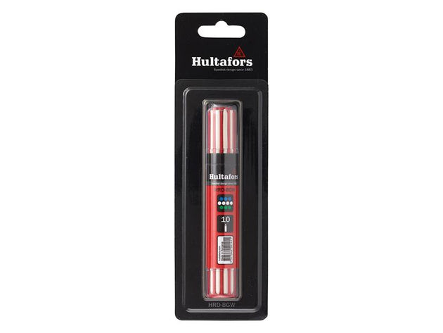HUL650240 - Dry Marker Refill Blue/White/Green (10) Blister Pack