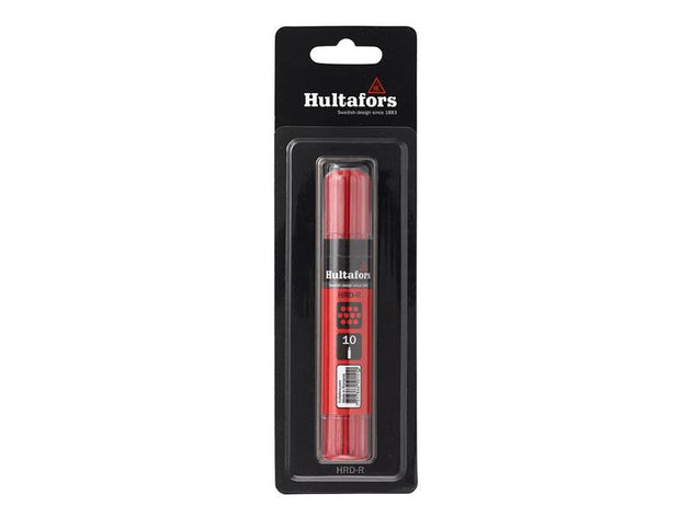 HUL650250 - Dry Marker Refill Red (10) Blister Pack