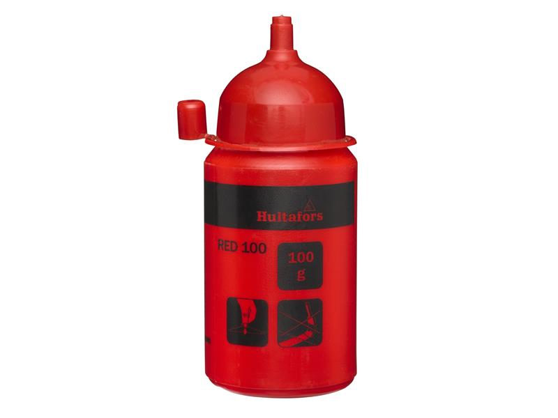 HUL652423 - Chalk Line Chalk Red 100g
