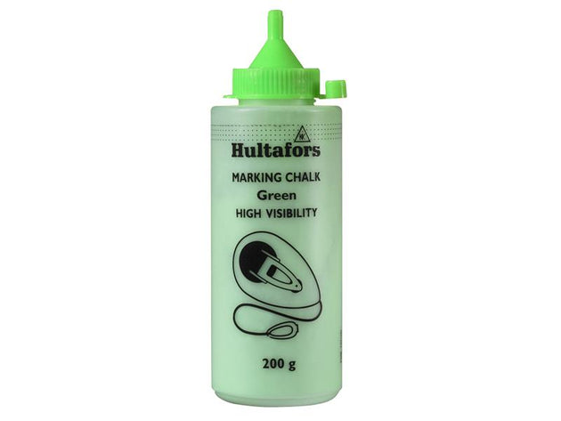 HUL652733 - Chalk Line Chalk High-vis Green 200g