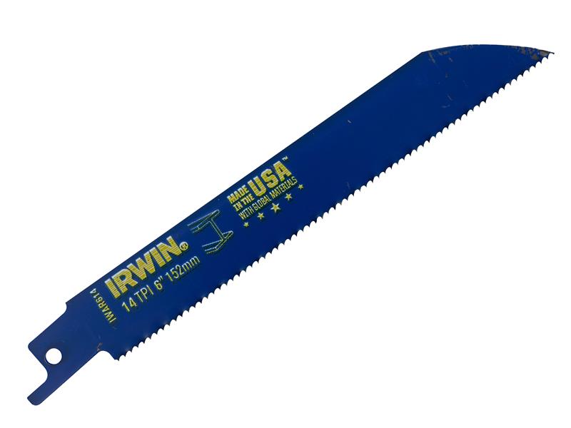 IRW10504143 - 614R Sabre Saw Blade Metal Cutting 150mm 14 TPI (Pack 25)
