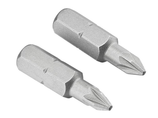IRW10504397 - Pozidriv Insert Bits PZ1 25mm (Pack 2)
