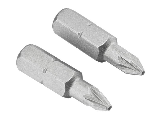 IRW10504397 - Pozidriv Insert Bits PZ1 25mm (Pack 2)