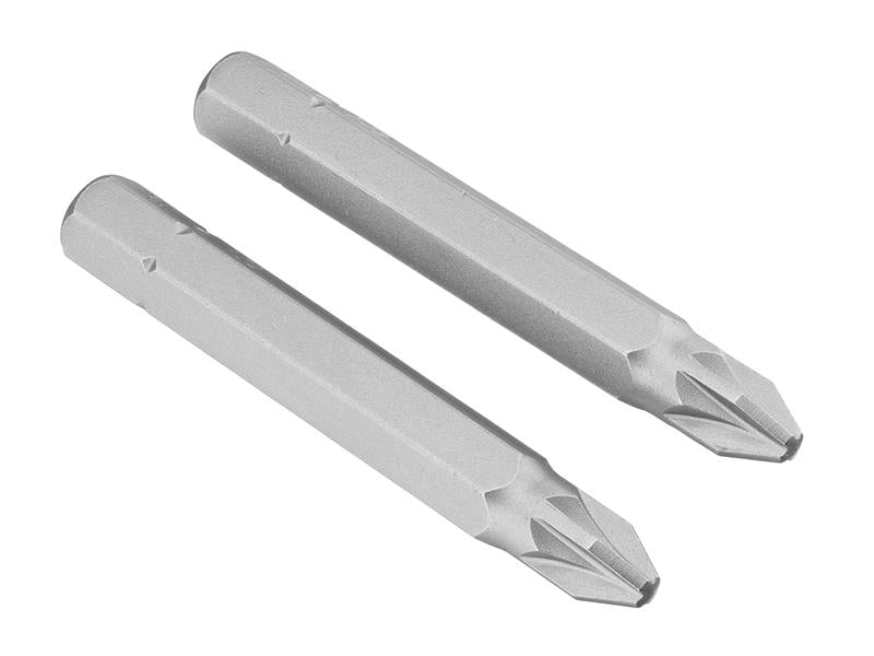 IRW10504401 - Pozidriv Insert Bits PZ2 50mm (Pack 2)