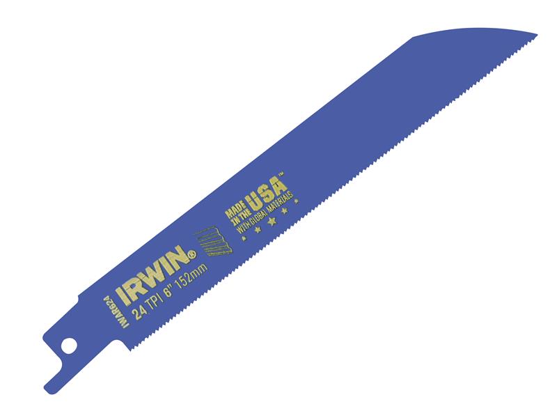 IRW10506425 - 624R Sabre Saw Blade Metal Cutting 150mm 24 TPI (Pack 2)