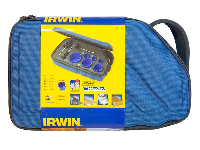 IRW10506442 - 600P Bi-Metal High Speed Holesaw Set, 9 Piece