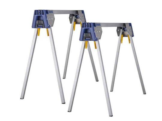 IRW183474 - All Metal Sawhorses (Twin Pack)