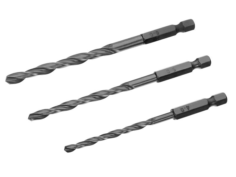 IRWIW3035108 - HSS Drill Bit Hex Shank Bit Set, 3 Piece