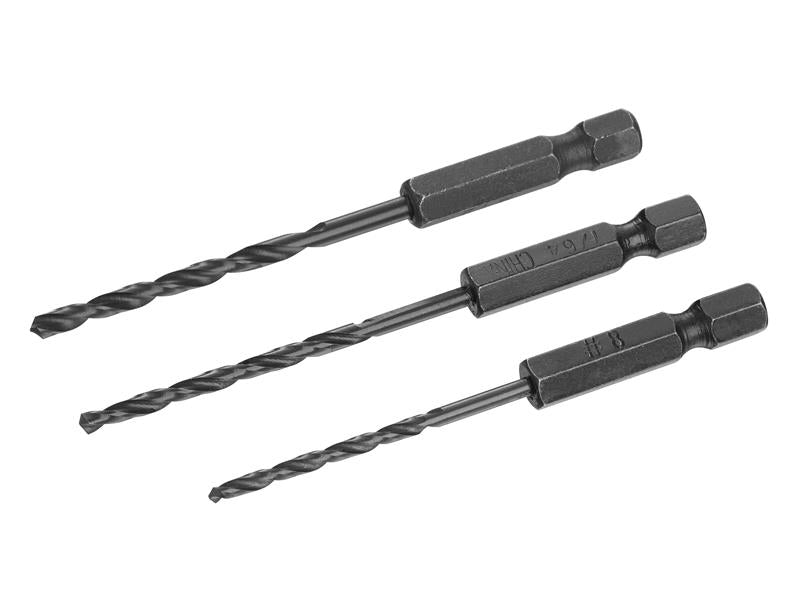 IRWIW3035112 - Pilot Countersink Bit Set, 3 Piece