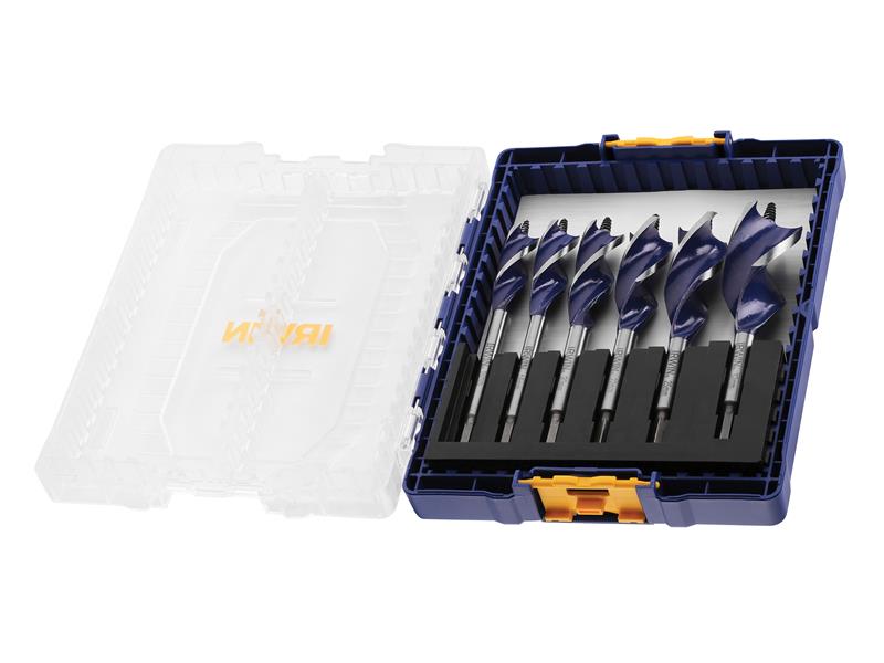 IRWIW4042202 - Blue Groove 6X Wood Bit Set, 6 Piece