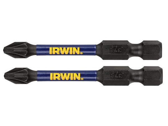 IRWIW6061401 - Impact Pro Performance Screwdriver Bits PZ2 57mm (Pack 2)