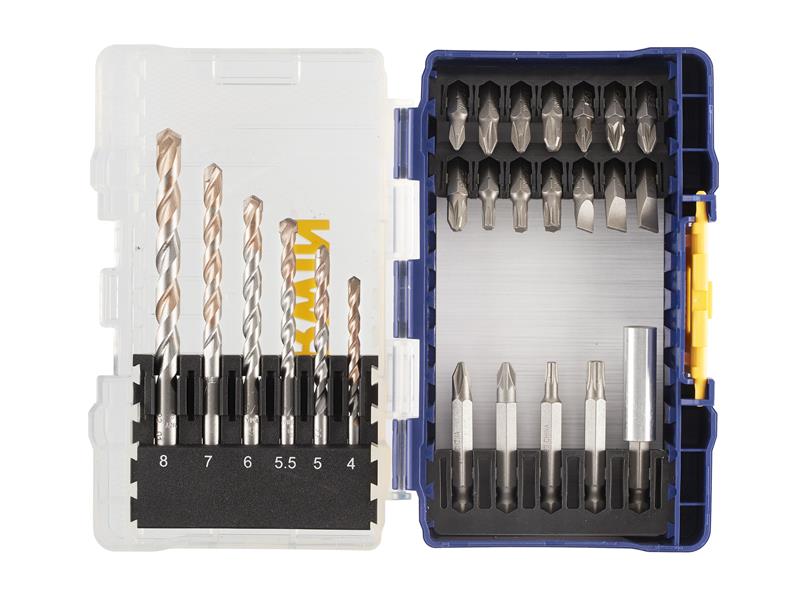 IRWIW6062521 - Multi Material & Screwdriving Set, 25 Piece
