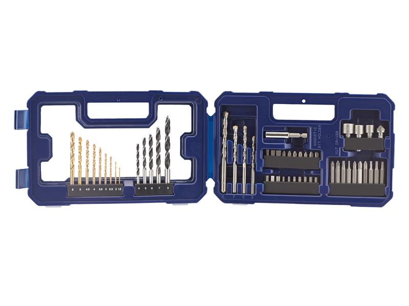 IRWIW6062524 - Drill & Screwdriving Set, 53 Piece
