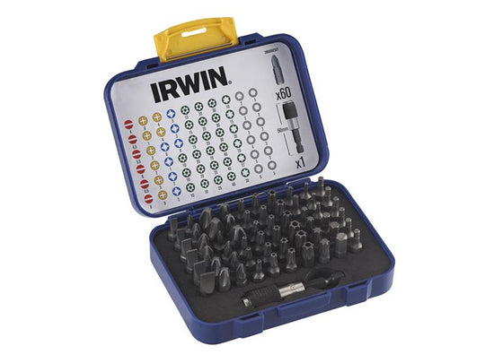 IRWIW6062527 - Colour Coded Screwdriver Bit Set, 61 Piece