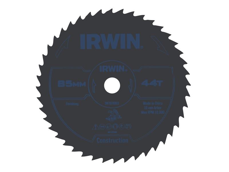 IRWIW7076911 - General Purpose Saw Blade 85 x 10mm x 44T ATB