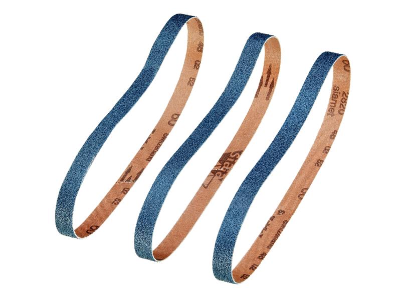 IRWIW8083802 - Powerfile Zirconium Sanding Belt 13 x 455mm 60G (Pack 3)