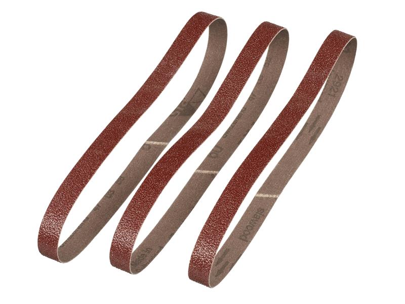 IRWIW8083803 - Powerfile Sanding Belt 13 x 455mm 60G (Pack 3)