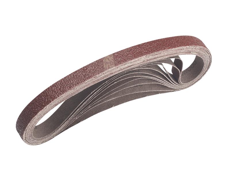 IRWIW8083838 - Powerfile Sanding Belt Set, 10 Piece
