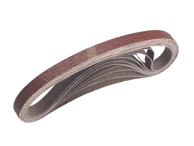 IRWIW8083838 - Powerfile Sanding Belt Set, 10 Piece
