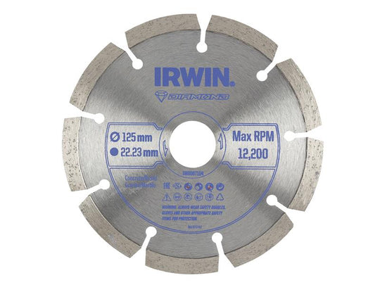 IRWIW8087104 - Segmented Diamond Blade 125 x 22.23mm