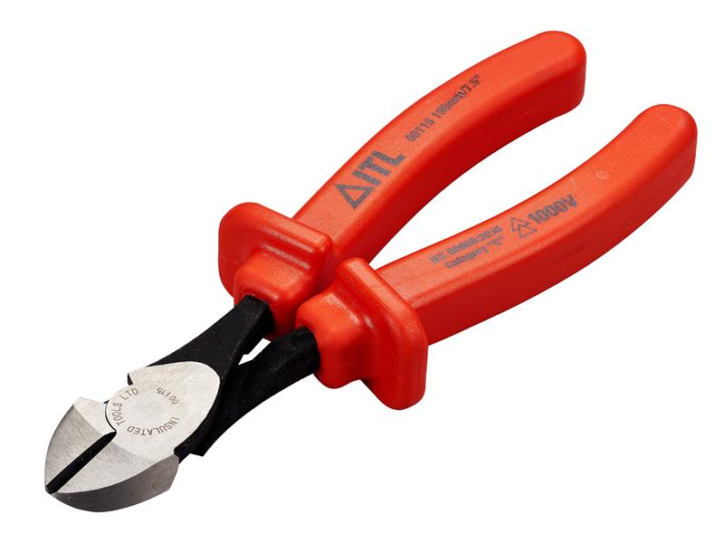ITL00115 - Insulated High Leverage Diagonal Cutters 190mm (7.5in)