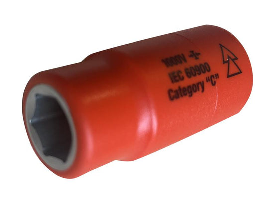 ITL01393 - Insulated 1/2in Drive Socket (6 Point) 14mm