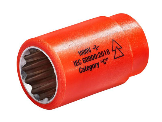 ITL01440 - Insulated 1/2in Drive Socket 19mm