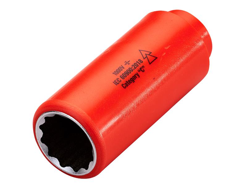 ITL01491 - Insulated 1/2in Drive Deep Socket 24mm