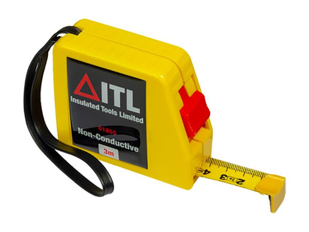 ITL01855 - Insulated Non Conductive Tape Measure 3m (Metric Only)