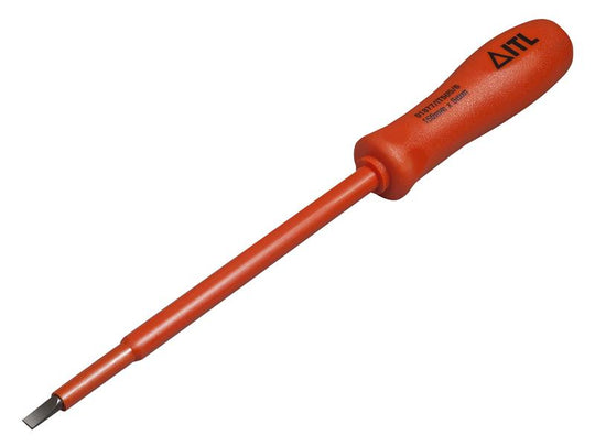 ITL01950 - Insulated Slim Slotted Screwdriver 150 x 8mm