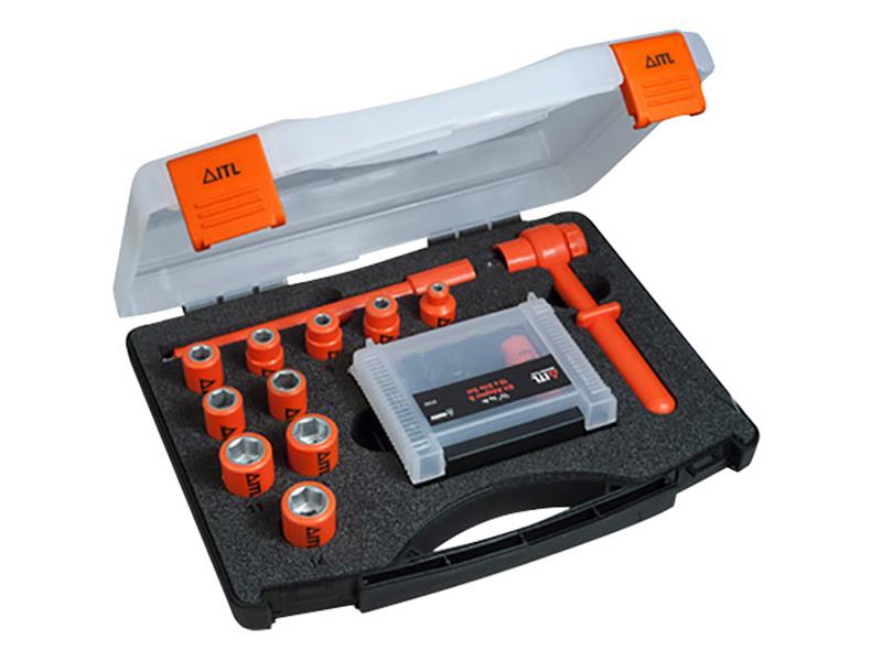 ITL03097 - Insulated 1/4in Drive Socket Set, 24 Piece