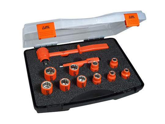 ITL03105 - Insulated 3/8in Drive Socket Set, 12 Piece