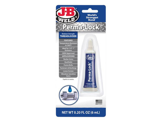 JBW24206UK - Perma-lock Blue Medium Strength Threadlocker 6ml