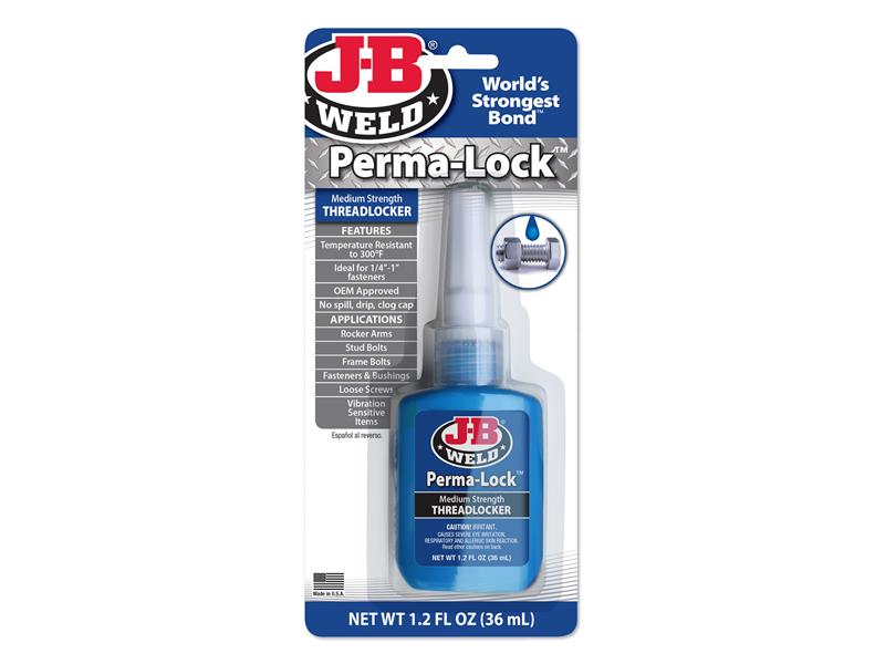JBW24236UK - Perma-lock Blue Medium Strength Threadlocker 36ml