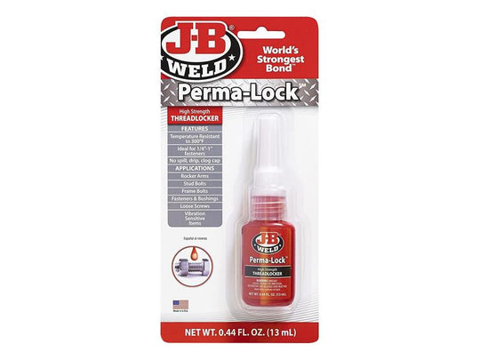 JBW27113UK - Perma-lock Red High High Strength Threadlocker 13ml
