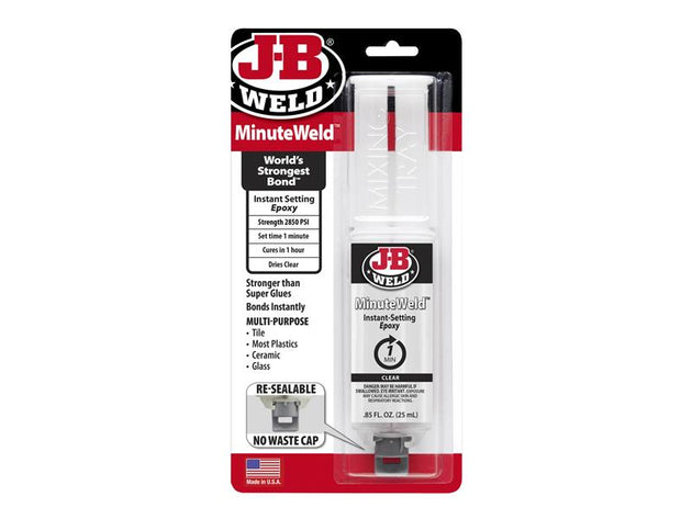 JBW50101UK - MinuteWeld™ Epoxy Syringe 25ml