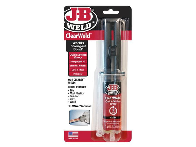JBW50114UK - ClearWeld™ Epoxy Syringe 14ml