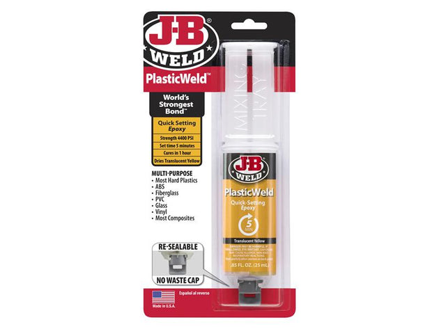 JBW50132UK - PlasticWeld™ Epoxy Syringe 25ml