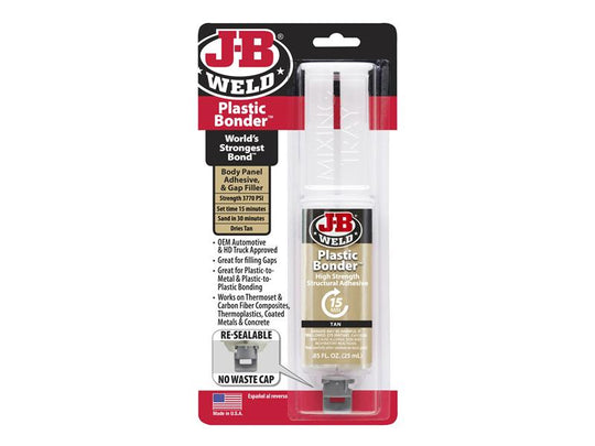 JBW50133UK - PlasticBonder™ Syringe Tan 25ml