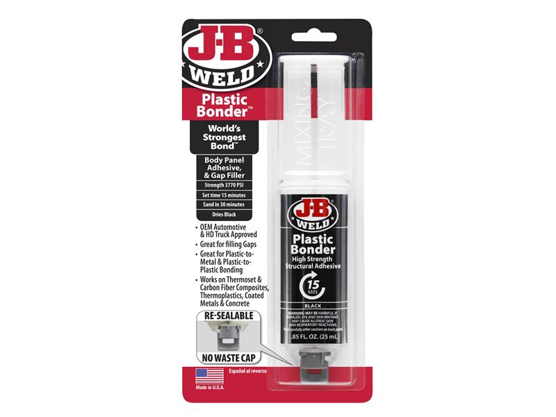 JBW50139UK - PlasticBonder™ Syringe Black 25ml