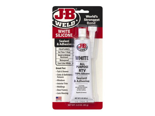 JBWJB31312 - Silicone Sealant & Adhesive White 85g