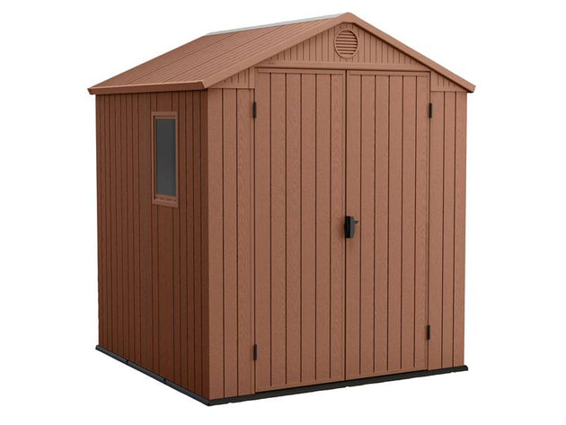 KET252003 - Darwin Shed Brown 6 x 6ft
