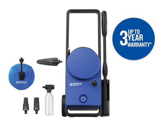 KEW125HPWHG - CORE 125 Home & Garden Pressure Washer 125 bar 240V