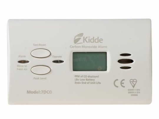 KID7DCOC - K7DCO Digital Carbon Monoxide Alarm (10-Year Sensor)