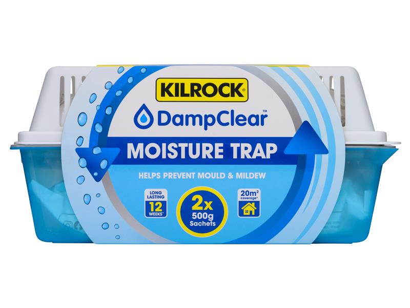 KILDAMPCLRTP - Damp Clear Moisture Trap + 2 x 500g Refills DAMPCLEARTRAP