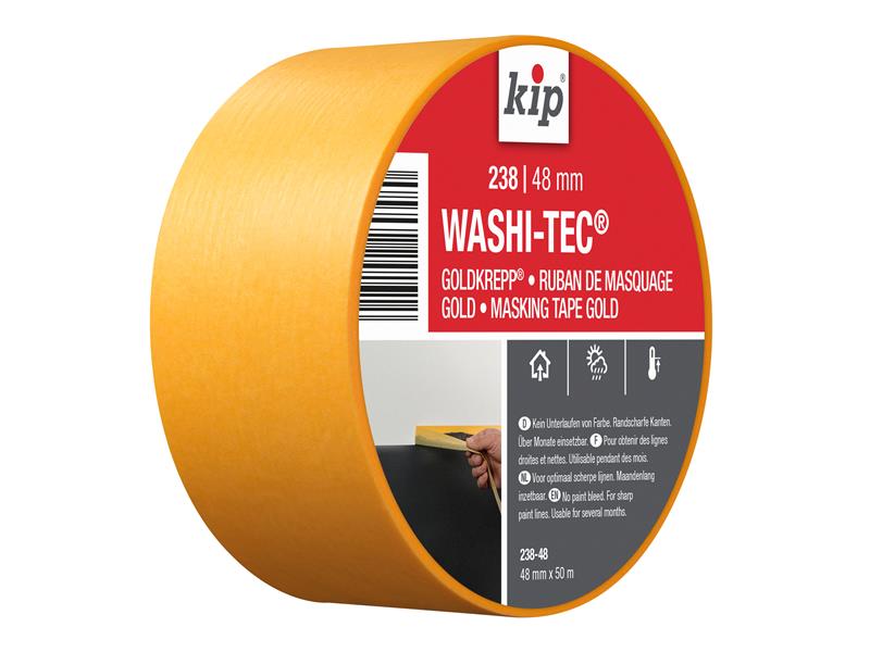 KIP222605 - 238 Premium WASHI-TEC® Masking Tape 48mm x 50m