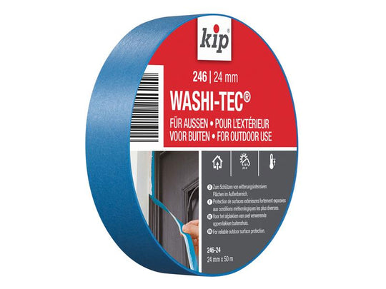 KIP222845 - 246 Premium Outdoor WASHI-TEC® Masking Tape 24mm x 50m