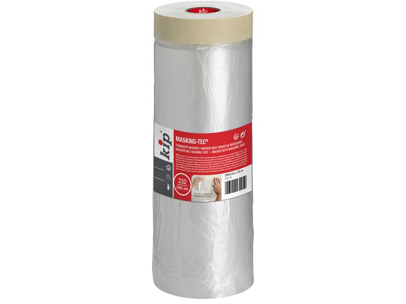 KIP224966 - 232 Plastic Masker Tape 26 x 25m