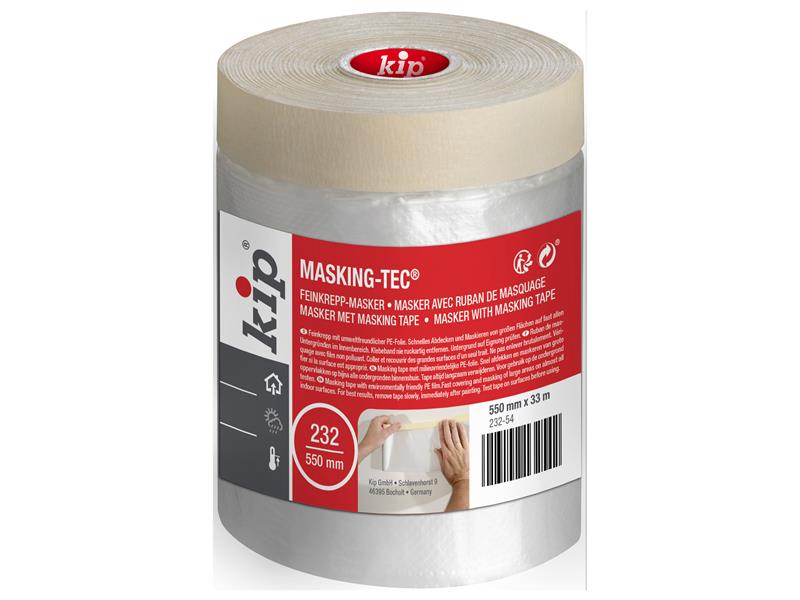 KIP224967 - 232 Plastic Masker Tape 0.55 x 33m