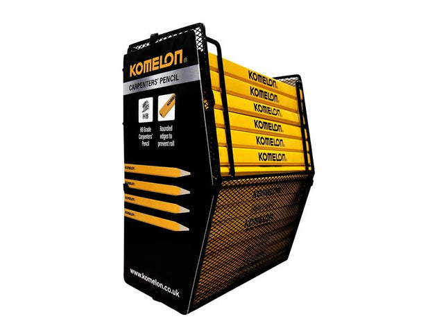 KOMKCP200 - HB Carpenter's Pencils Display of 200